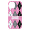 Argyle iPhone 15 Plus Case - Back