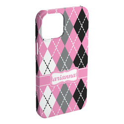 Argyle iPhone Case - Plastic (Personalized)