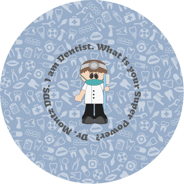 Custom Dentist Multipurpose Round Labels - 1" (Personalized)