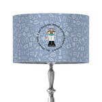 Dentist 12" Drum Lamp Shade - Fabric (Personalized)