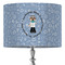 Dentist 16" Drum Lampshade - ON STAND (Fabric)