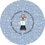 Dentist Multipurpose Round Labels - 2" (Personalized)