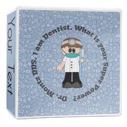 Dentist 3-Ring Binder - 2 inch (Personalized)