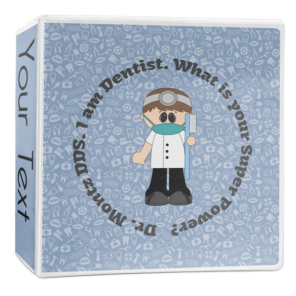 Custom Dentist 3-Ring Binder - 2 inch (Personalized)