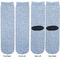 Dentist Adult Crew Socks - Double Pair - Front and Back - Apvl