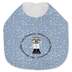Dentist Jersey Knit Baby Bib w/ Name or Text