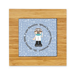 Dentist Bamboo Trivet with Ceramic Tile Insert (Personalized)