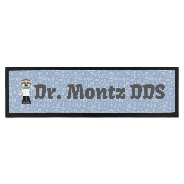 Custom Dentist Bar Mat - Large (Personalized)