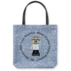 Dentist Canvas Tote Bag - Medium - 16"x16" (Personalized)