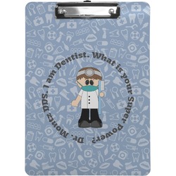 Dentist Clipboard (Letter Size) (Personalized)