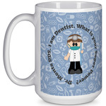 Dentist 15 Oz Coffee Mug - White (Personalized)