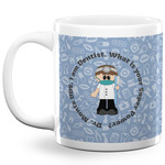 Dentist 20 Oz Coffee Mug - White (Personalized)