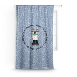 Dentist Curtain - 50"x84" Panel (Personalized)