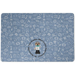 Dentist Dog Food Mat w/ Name or Text