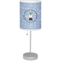 Dentist 7" Drum Lamp with Shade Linen (Personalized)