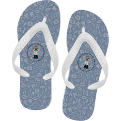 Dentist Flip Flops - Large (Personalized)