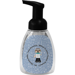 Dentist Foam Soap Bottle - Black (Personalized)