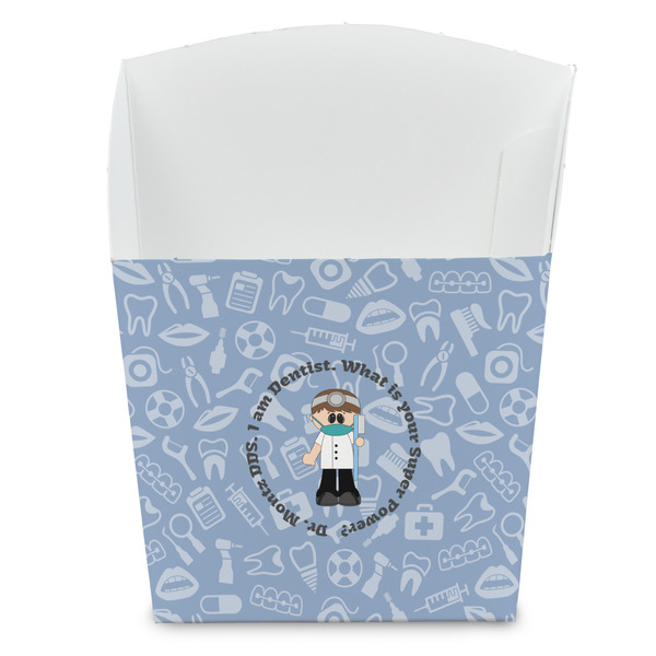 Custom Dentist French Fry Favor Boxes (Personalized)