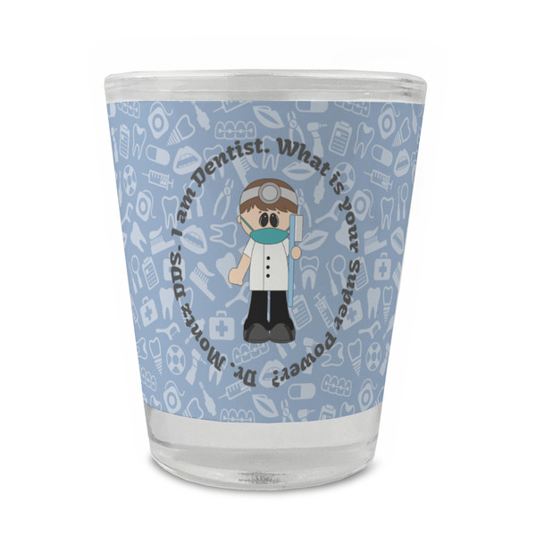 Custom Dentist Glass Shot Glass - 1.5 oz - Single (Personalized)