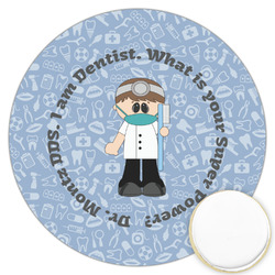 Dentist Printed Cookie Topper - 3.25" (Personalized)