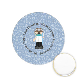 Dentist Printed Cookie Topper - 1.25" (Personalized)