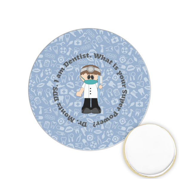 Custom Dentist Printed Cookie Topper - 1.25" (Personalized)