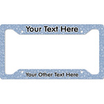 Dentist License Plate Frame (Personalized)