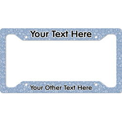 Dentist License Plate Frame - Style A (Personalized)