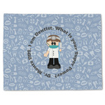 Dentist Single-Sided Linen Placemat - Single w/ Name or Text