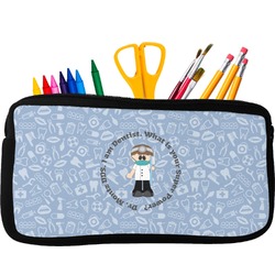 Dentist Neoprene Pencil Case - Small w/ Name or Text
