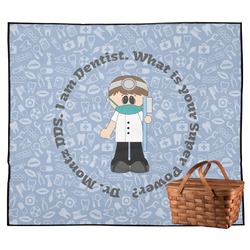 Dentist Outdoor Picnic Blanket (Personalized)
