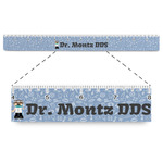 Dentist Plastic Ruler - 12" (Personalized)