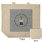 Dentist Reusable Cotton Grocery Bag - Front & Back View