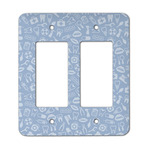 Dentist Rocker Style Light Switch Cover - Two Switch