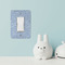 Dentist Rocker Light Switch Covers - Single - IN CONTEXT