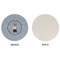 Dentist Round Linen Placemats - APPROVAL (single sided)