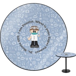 Dentist Round Table - 30" (Personalized)
