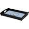 Dentist Serving Tray Black - Corner