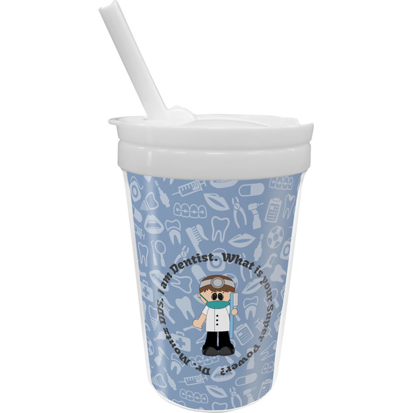 Custom Dentist Sippy Cup with Straw (Personalized)