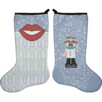 Dentist Holiday Stocking - Double-Sided - Neoprene