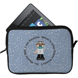 Dentist Tablet Case / Sleeve - Small (Personalized)