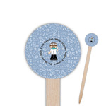 Dentist Round Wooden Food Picks (Personalized)