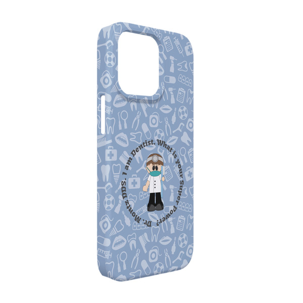 Custom Dentist iPhone Case - Plastic - iPhone 13 Pro (Personalized)