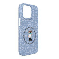 Dentist iPhone Case - Plastic - iPhone 13 Pro Max (Personalized)