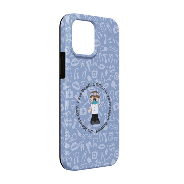 Custom Dentist iPhone Case - Rubber Lined - iPhone 13 (Personalized)