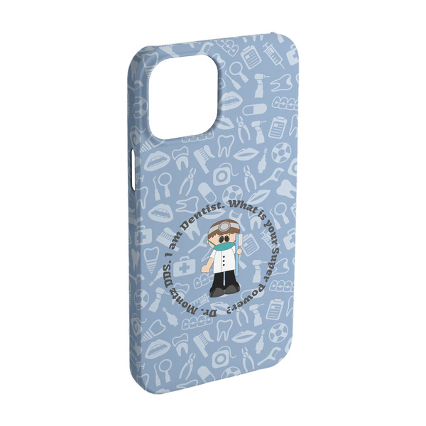 Custom Dentist iPhone Case - Plastic - iPhone 15 (Personalized)