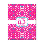 Colorful Trellis Wood Print - 11x14 (Personalized)