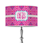 Colorful Trellis 12" Drum Lamp Shade - Poly-film (Personalized)