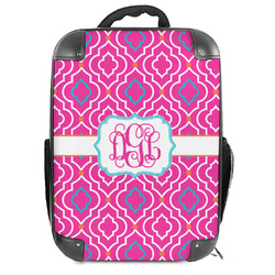 Colorful Trellis Hard Shell Backpack (Personalized)