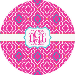 Colorful Trellis Multipurpose Round Labels - 2" (Personalized)